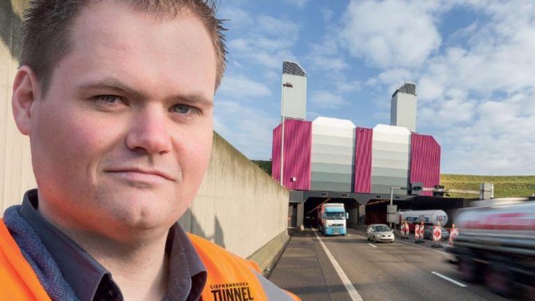 Klant van Flash bij de Liefkenshoektunnel