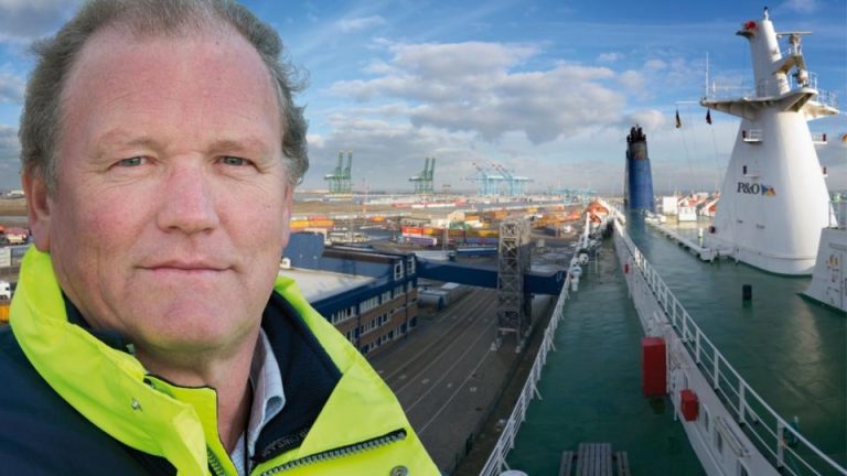 Klant van Flash bij P&O in Zeebrugge