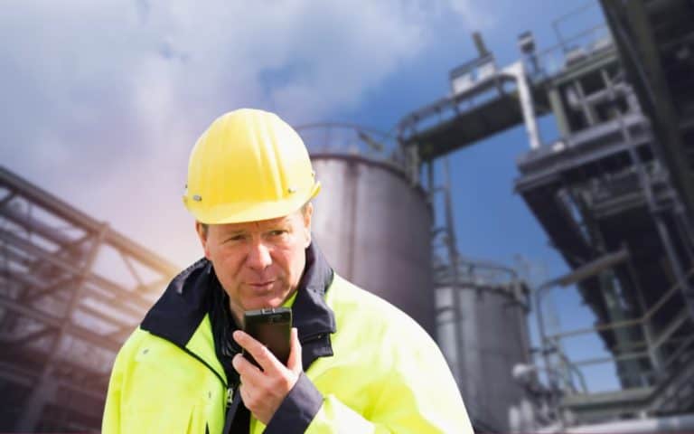 Flash Smart Com Push To Talk applicatie op een private mobile network