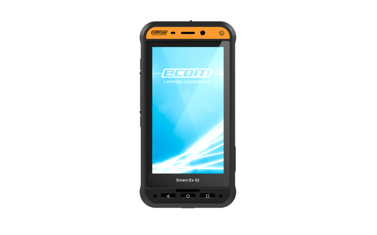 Ecom Smart Ex® 02 DZ2 ATEX Smartphone Zone 2 Front