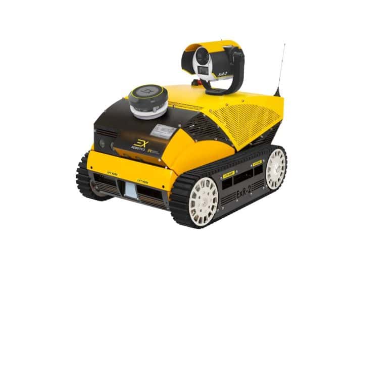 Inspectierobot op rupsbanden